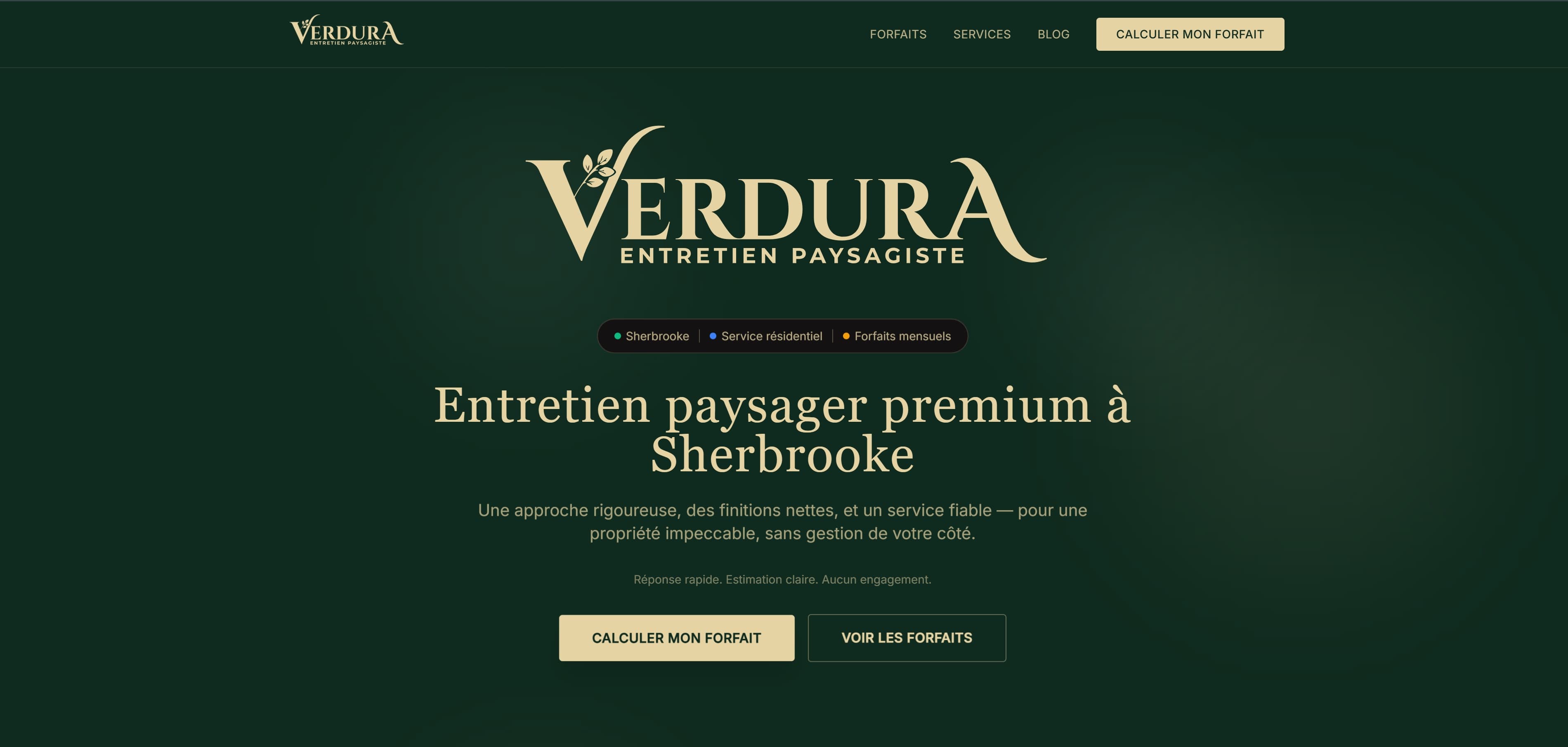 Verdura — Site Vitrine Paysagiste Premium